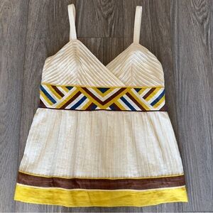 Due Per Due Womens Empire Sleeveless Top